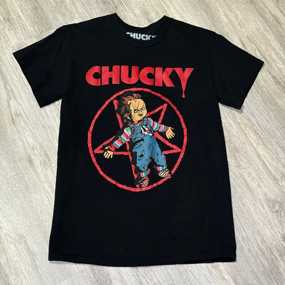 Chucky tshirt size small black unisex